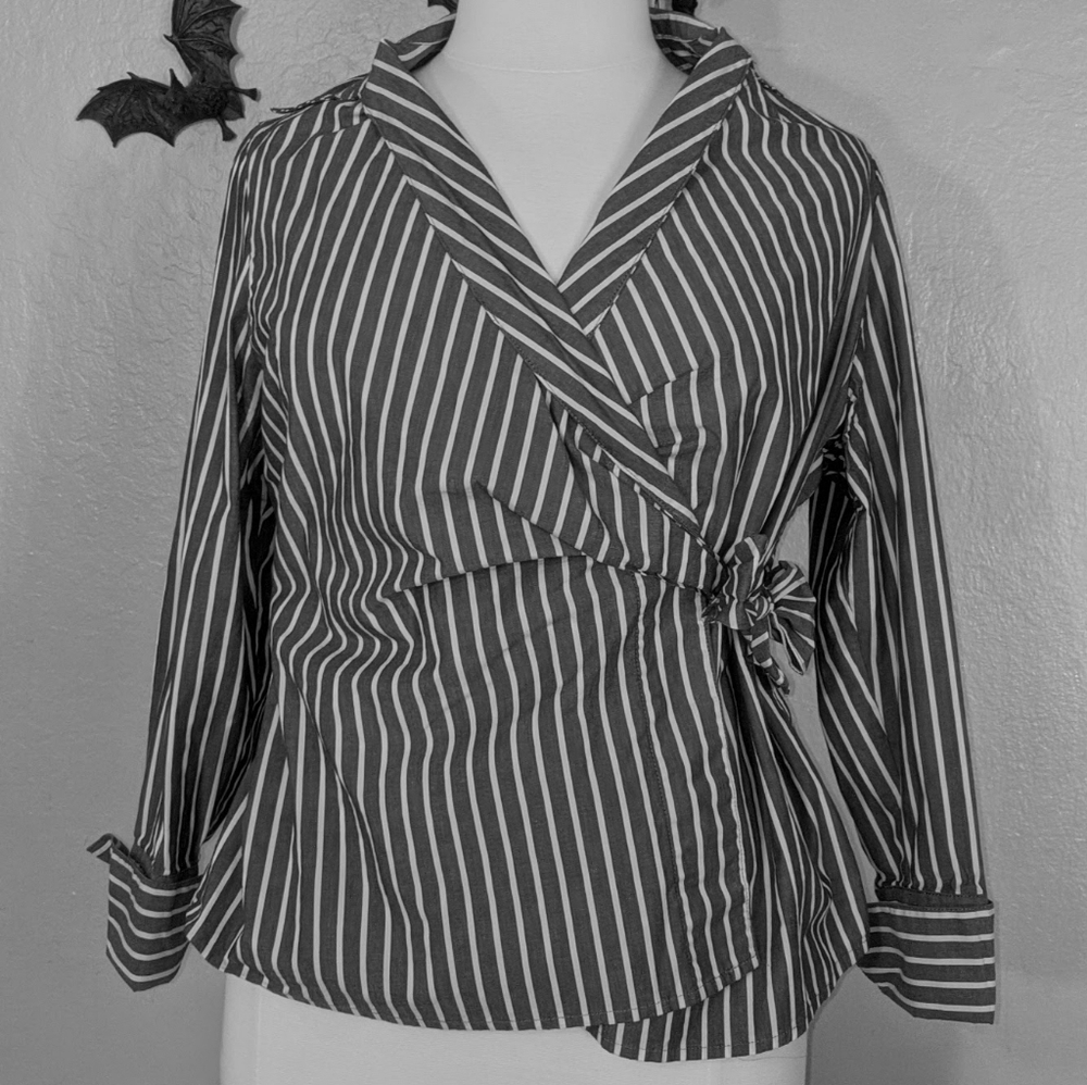 Wrap blouse